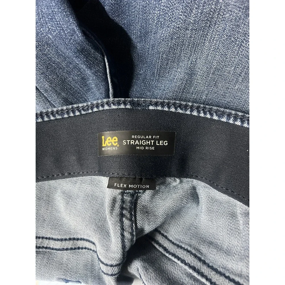 Lee Regular Fit Straight Leg‎ Jeans Flex Motion 16W